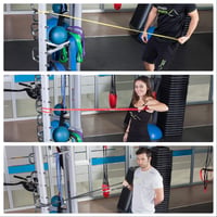Ryher Ellenállási Szalag - Fitness Gumiszalag Erősítéshez és Otthoni Edzéshez 6