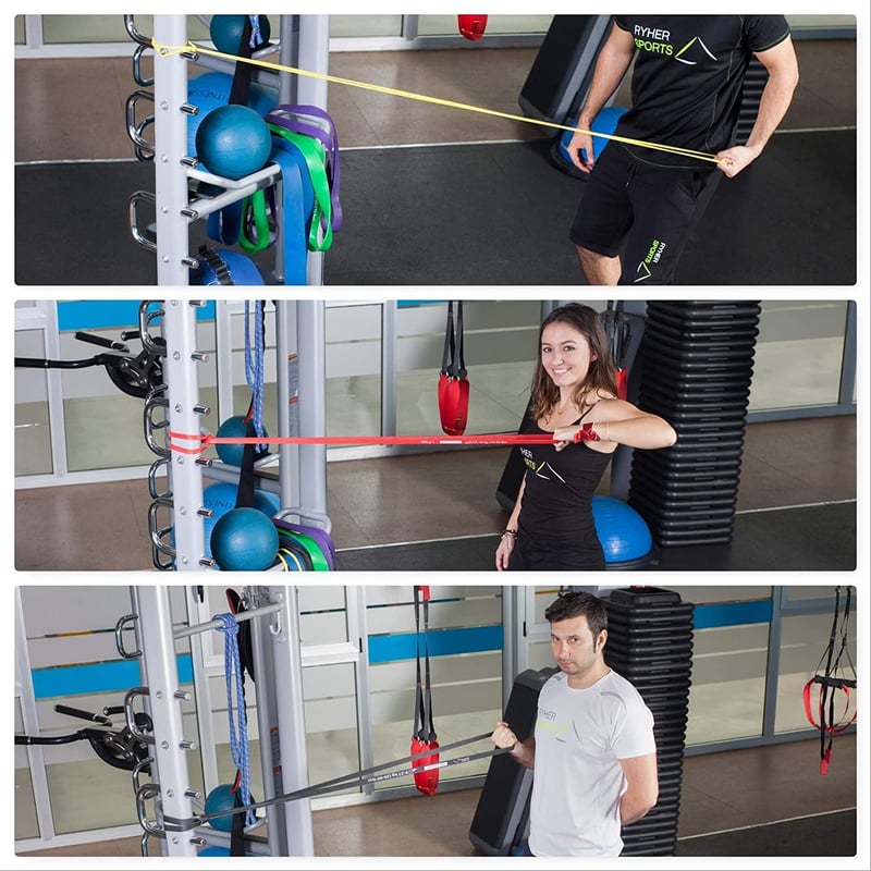 Ryher Ellenállási Szalag - Fitness Gumiszalag Erősítéshez és Otthoni Edzéshez
