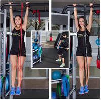 Ryher Ellenállási Szalag - Fitness Gumiszalag Erősítéshez és Otthoni Edzéshez 5