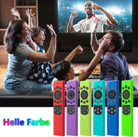 RYHX 2 db Szilikon Védőtok Samsung Smart TV Napelemes Távirányítóhoz - Csúszásmentes, Ütésálló BN59-01357/01363/01385 Modellekhez, Nyakpántt 6