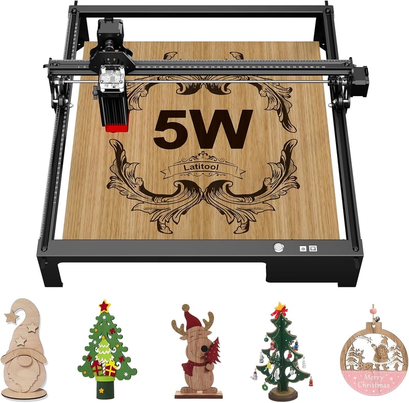 RYHX F50 50W lézergravírozó gép 400x400mm fém fa gravírozáshoz