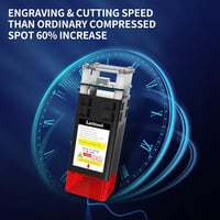 RYHX F50 50W lézergravírozó gép 400x400mm fém fa gravírozáshoz 5
