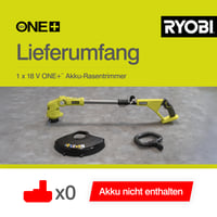 Akumulátorový vyžínač Ryobi OLT1832 18V so šírkou záberu 25-30 cm – chybný, na náhradné diely: nefunguje (stav: pozri 2. obrázok) 7