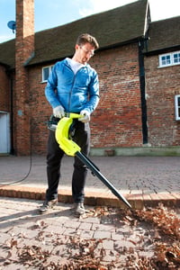 Aspirator, suflantă și tocător de frunze electric 3 în 1 RYOBI RBV3000CESV, cu sac de colectare impermeabil de 45 de litri, pentru terase și grădini mari 7