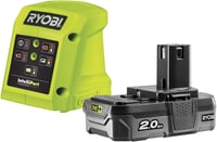 RYOBI RLT1832-20S 18V ONE+ Akumulatorski trimer za travu, širina reza 25-30 cm, 2Ah baterija i punjač, teleskopska drška, EasyEdge funkcija 3