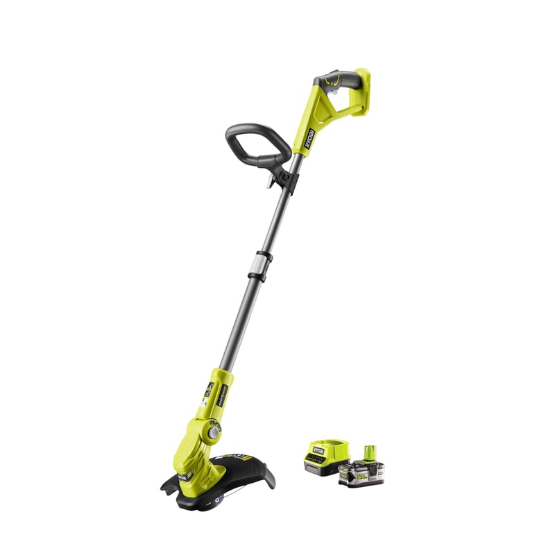 Akumulátorový vyžínač RYOBI RLT183250F 18V ONE+ s 5,0 Ah batériou a rýchlonabíjačkou