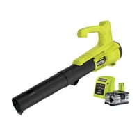 Akumulátorový fúkač lístia RYOBI RY18BLA-140 18V ONE+ – rýchlosť vzduchu 245 km/h, vrátane 4,0 Ah batérie a nabíjačky, prevádzková doba 24 minút, ľahký a kompaktný dizajn 1