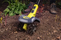 RYOBI RY18CVA-0 18V ONE+ Akumulátorový kultivátor so 4 oceľovými nožmi, pracovná šírka Ø 20 cm, hĺbka 10 cm (bez akumulátora) 2