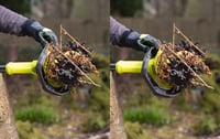 RYOBI RY18CVA-0 18V ONE+ Akumulátorový kultivátor so 4 oceľovými nožmi, pracovná šírka Ø 20 cm, hĺbka 10 cm (bez akumulátora) 4