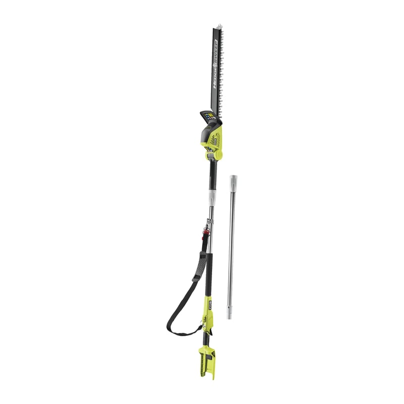 RYOBI RY36PHT50A-0 36V Akkus Hosszúnyeles Sövényvágó – 50 cm Pengehossz, 22 mm Vágási Átmérő, Forgatható Fej, Akku és Töltő Nélkül