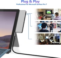 Rytaki Microsoft Surface Pro 7 USB-C Hub Dokkoló, 6-in-2 Alumínium Adapter 4K HDMI, Type-C, 2 USB 3.0 Port, SD/TF Kártyaolvasó (2019) 8