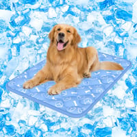 Chladiaca podložka pre psov Rywell 110x80 cm, s chladiacim vláknom Arc-Chill, hrúbka 2 cm, vodoodolná, prateľná, protišmyková, pre veľké plemená psov 1