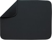 S&T INC. XL Mikroszálas Konyhai Szárítóalátét 18x24" Fekete Galaxys Mintás 1