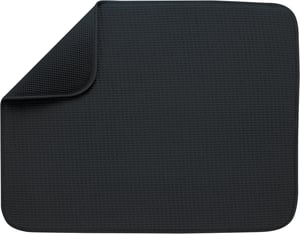 S&T INC. XL Podloga za sušenje posuđa 46x61 cm Crna galaksija – set od 3 komada