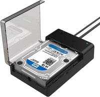 SABRENT Külső Merevlemez Dokkoló 2.5"/3.5" SATA HDD és SSD Meghajtókhoz - USB 3.0 Csatlakozás, 5Gbps Adatátvitel, 22TB Kapacitásig, Alumíniu 1