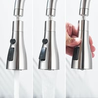 Saeuwtowy Összecsukható Konyhai Csaptelep 3 Sugaras Rozsdamentes Acél Konyha Mixer Csap 3