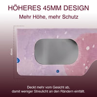 Ochelari pentru eclipsa solară SAFE ECLIPSE, 2 bucăți, înălțime ramă 45 mm, se pot purta peste ochelarii de vedere, certificați EN ISO 12312-2:2015, marcați CE, Milky Way 3