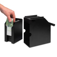Safescan 4100 POS pokladničná zásuvka čierna – bankovkový zásobník pod pokladňu, kapacita až 300 bankoviek, diskrétne umiestnenie 6