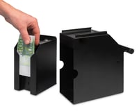 Safescan 4100 POS pokladničná zásuvka čierna – bankovkový zásobník pod pokladňu, kapacita až 300 bankoviek, diskrétne umiestnenie 8