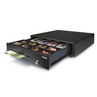 Sertar de numerar Safescan LD-4141 cu 8 compartimente pentru monede și 3 compartimente pentru bancnote, 41x41,5x11,5 cm 1