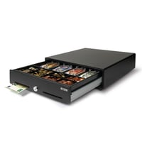 Sertar de numerar Safescan SD-3540 Standard – 4 compartimente pentru bancnote și 8 pentru monede, conexiune RJ-12, 35x40,5x10,5 cm 1