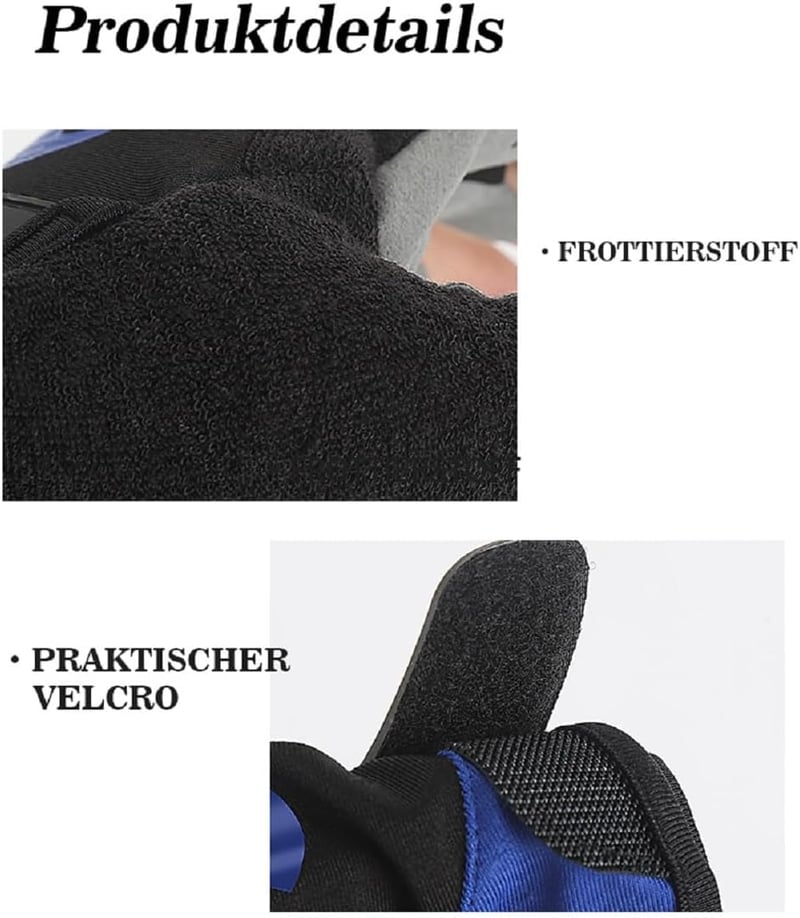Safesense Férfi Nyári Kerékpáros Kesztyű Fél Ujjas MTB Kerékpározáshoz