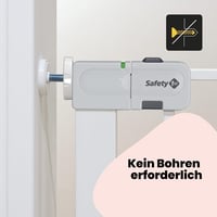 Safety 1st Automatikus Biztonsági Kapu Lépcsőhöz, Önzáró, Fúrás Nélkül, 61-136 cm, Fehér - Auto Close Metal 6