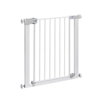 Safety 1st Automatikus Biztonsági Kapu Lépcsőhöz, Önzáró, Fúrás Nélkül, 61-136 cm, Fehér - Auto Close Metal 1