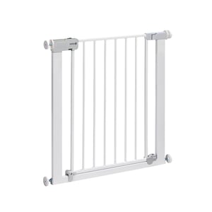 Safety 1st Auto Close Metal sigurnosna vrata za stepenice, bez bušenja, 73-136 cm, automatsko zatvaranje, bijela