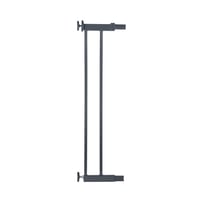 Predĺženie bezpečnostnej zábrany Safety 1st Easy Close Metal 14 cm, nadstavec na schodiskovú zábranu s montážou pomocou tlaku bez vŕtania, tmavosivé 1