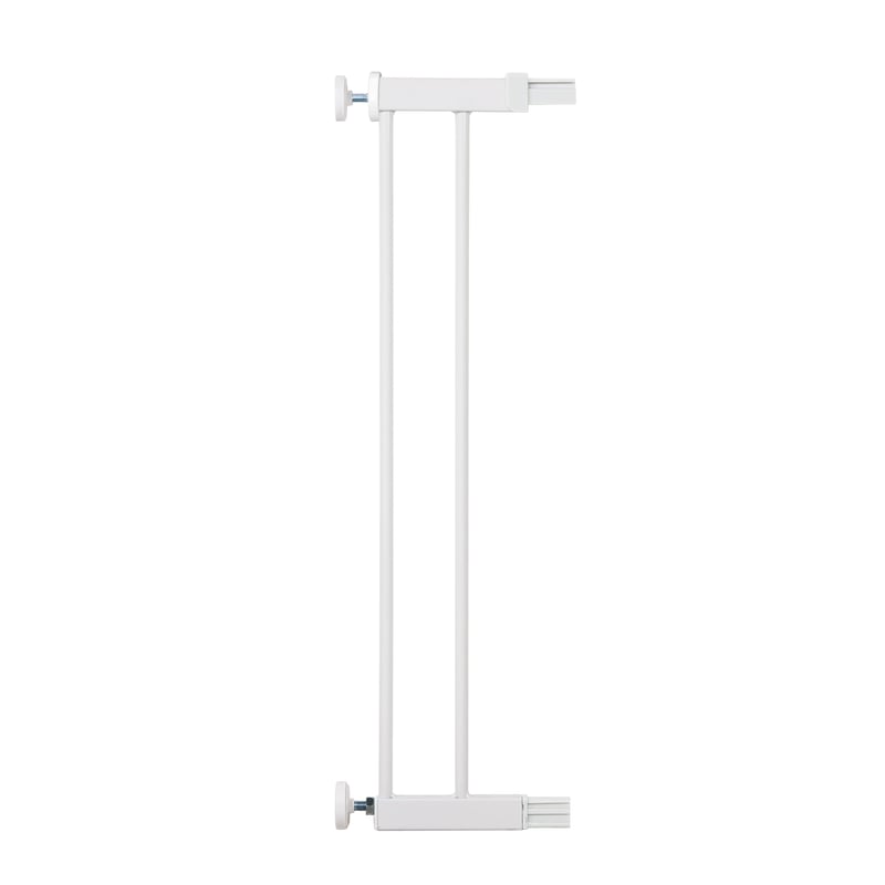 Predlžovací diel k bezpečnostnej zábrane Safety 1st Easy Close Metal, 14 cm, biely, montáž bez vŕtania, na schody a dvere