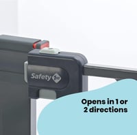 Safety 1st Fém Biztonsági Kapu Lépcsőhöz és Ajtóhoz 73-80cm Nyomásos Rögzítés - Gate 7