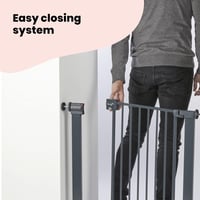 Safety 1st Fém Biztonsági Kapu Lépcsőhöz és Ajtóhoz 73-80cm Nyomásos Rögzítés - Gate 2