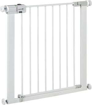 Sigurnosna vrata Safety 1st SecureTech, bez bušenja, bijela - 73-80 cm