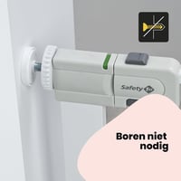 Safety 1st SecureTech Biztonsági Kapu 73-80 cm, Fúrás Nélkül, Fehér 5