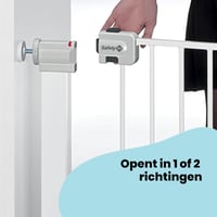 Safety 1st SecureTech Biztonsági Kapu 73-80 cm, Fúrás Nélkül, Fehér 7