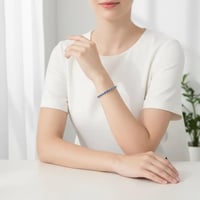SAGA GIOIELLI Tenisz karkötő uniszex rozsd 3