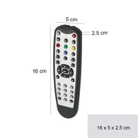 Diaľkový ovládač Sagem 91 86 87 pre TNT prijímač viacfarebný 3
