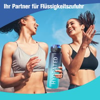 Motivačná športová fľaša Sahara Sailor 1000 ml, BPA-free Tritan, nepriepustná fľaša na vodu na bicykel, kempovanie, jogu, do fitka 7