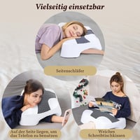 SAHEYER ergonomikus oldalsó alvópárna memóriahabbal nyak- és vállnak 5