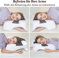 SAHEYER ergonomikus oldalsó alvópárna memóriahabbal nyak- és vállnak 2