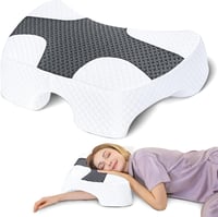 SAHEYER ergonomikus oldalsó alvópárna memóriahabbal nyak- és vállnak 1