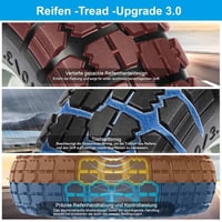 SAICOOS Sackli Kerekek 260x85mm Tömör Gumi 4.10 3.50-4 Csere Kerék Pár 5