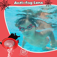 Saier tbo Gyerek Úszószemüveg Szivárgásmentes Anti-Fog 3-12 Év 5