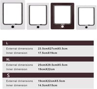 Sailnovo 4 irányú macskaajtó kutyaajtó 25x29cm teleszkópos kerettel 7
