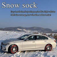 SAITUMA KE76 Autó Hólánc Textil Gyors Szerelés Mosható 3