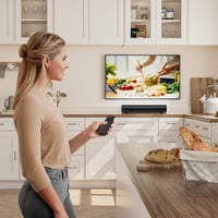 Saiyin 2.0 Soundbar TV-hez 40W Bluetooth/Optikai/AUX Csatlakozással 5