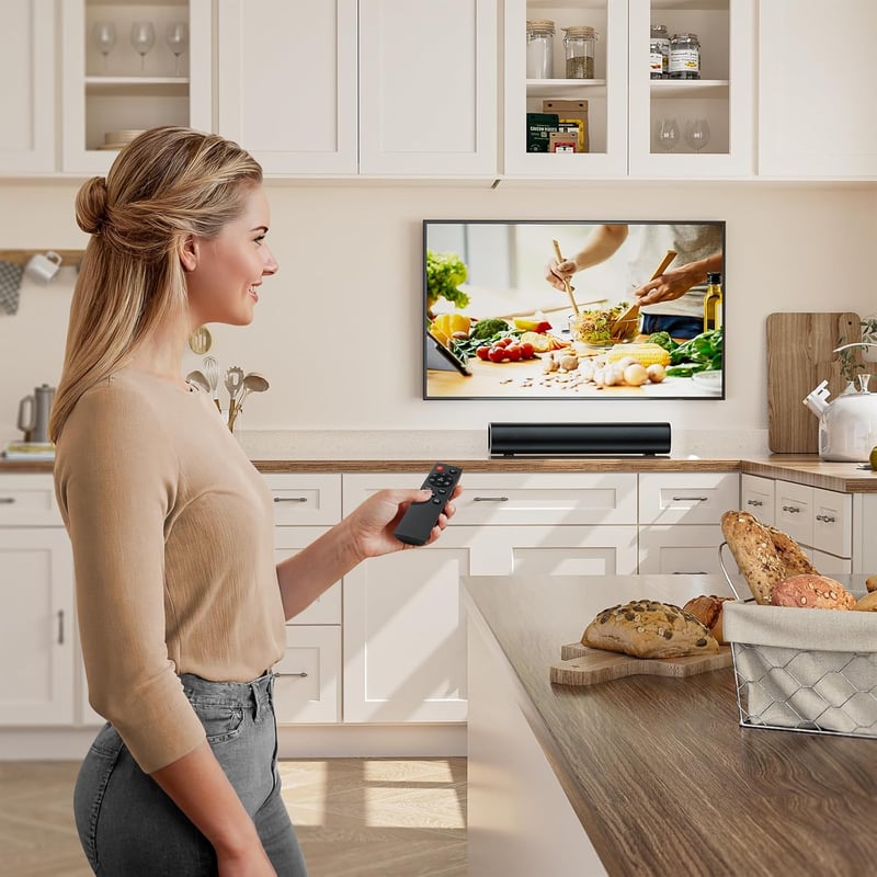 Saiyin 2.0 Soundbar TV-hez 40W Bluetooth/Optikai/AUX Csatlakozással