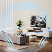 Saiyin 2.0 Soundbar TV-hez 40W Bluetooth/Optikai/AUX Csatlakozással 4