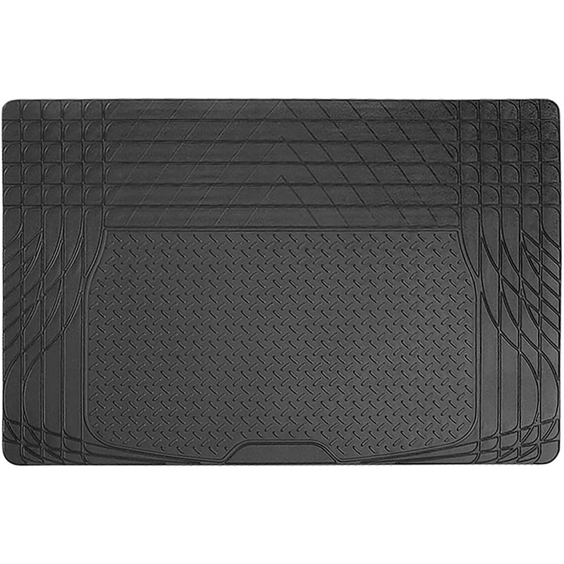 Tăviță portbagaj din cauciuc Sakura SS5125 neagră 120x80 cm - protecție pentru portbagaj, universală, decupabilă